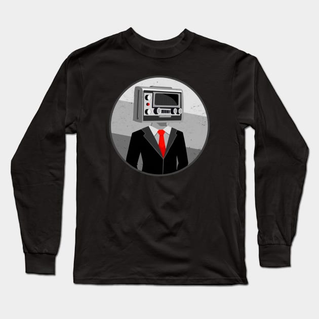 RADIO + HEAD - Alt Rock Music Lovers Long Sleeve T-Shirt by TwistedCharm